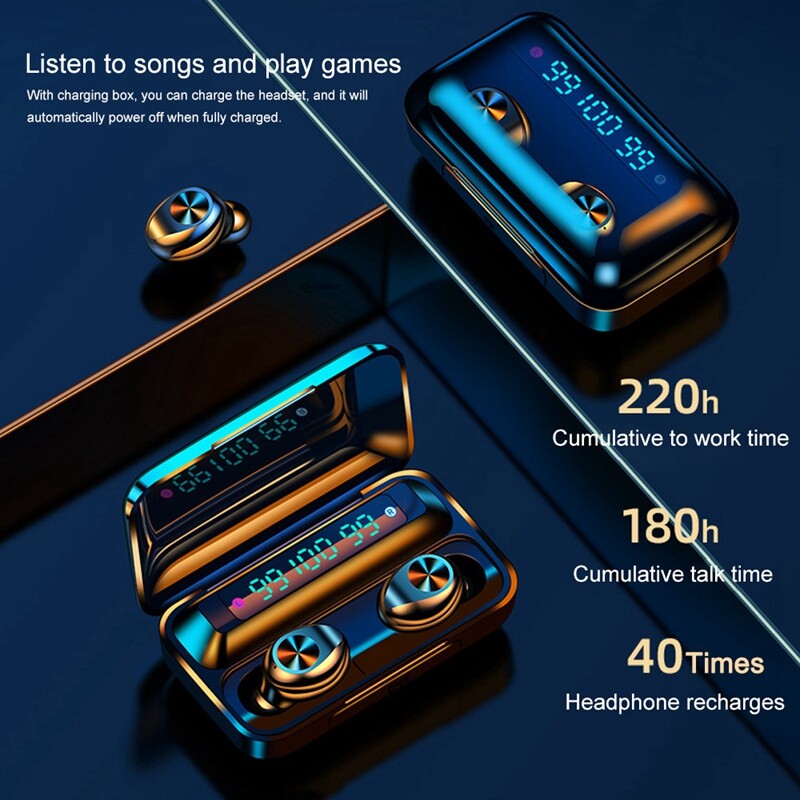 New 2022 Premium Air Wireless Bluetooth 5 EarBuds Pods Compatible Android & IOS