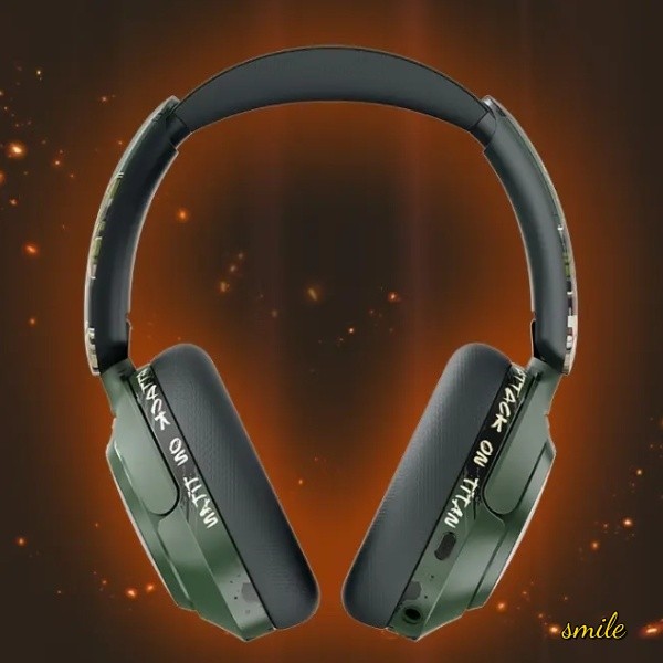 Attack On Titan Levi Ackerman Bluetooth Earphones Wireless Denoise Headphones