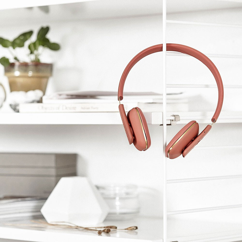 Kreafunk aHEAD Bluetooth 4.0 Wireless Headset Headphone in Soft Coral NEW