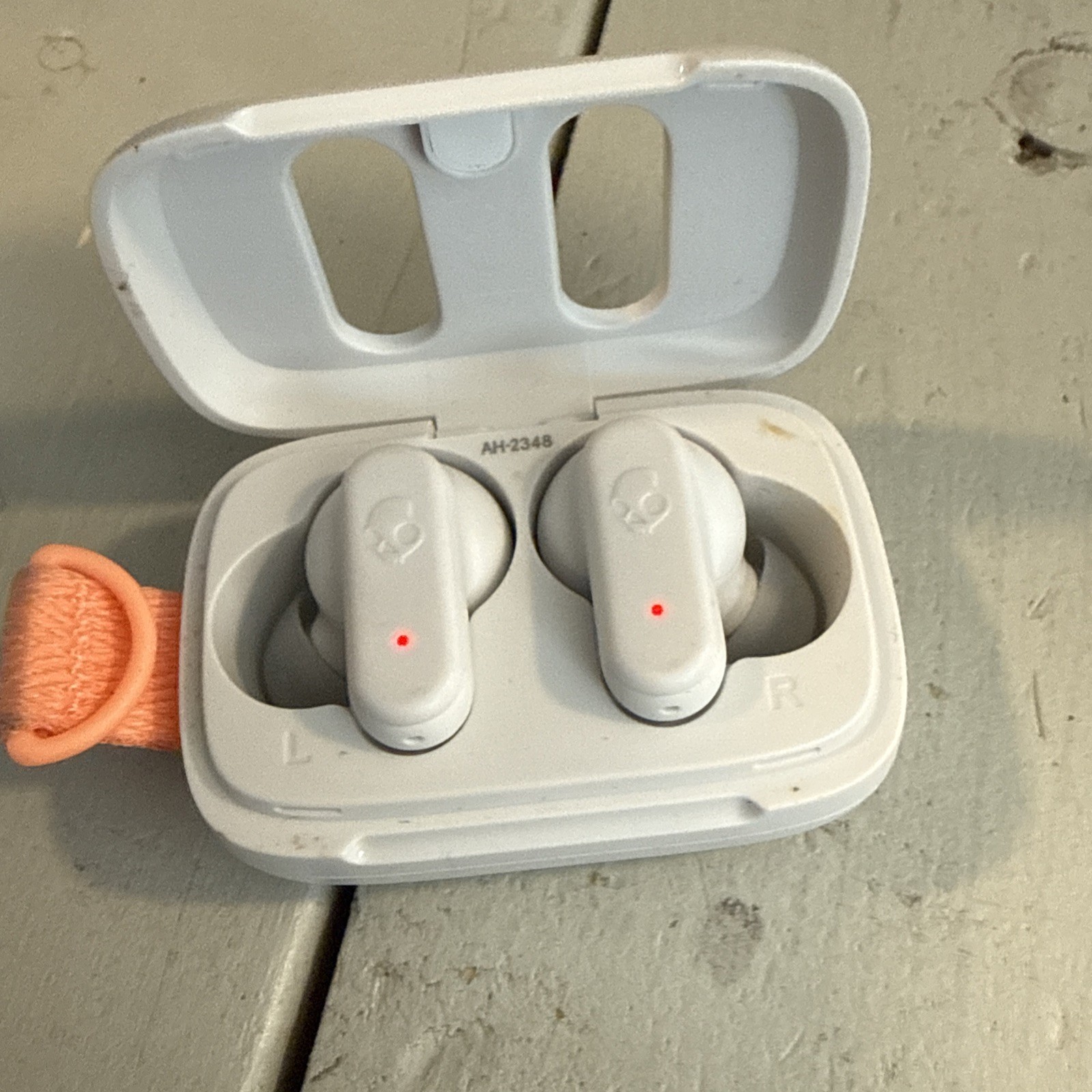 Skullcandy Dime 3 True Wireless Earbuds w/ Charging Case USB-C S2DCW Gray TESTED