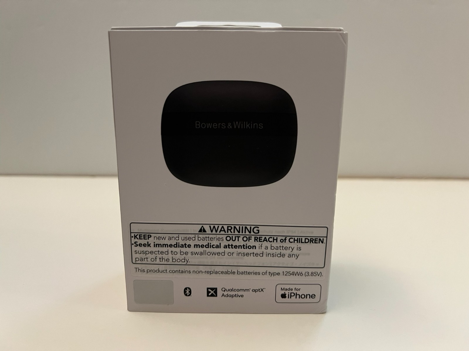 Bowers & Wilkins Pi6 Wireless Noise Cancelling Earbuds | Storm Grey – New