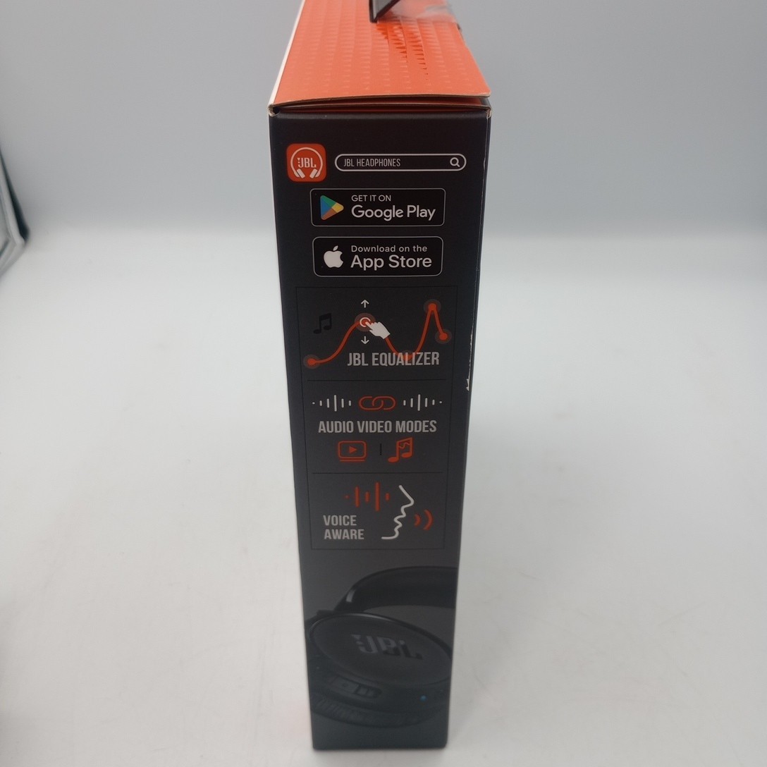 JBL Harman Tune 520BT Bluetooth Wireless On-Ear Headphones Black NEW