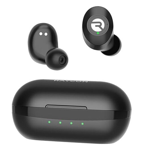 Everyday Classic Bluetooth Wireless Earbuds + Microphone with Active Black