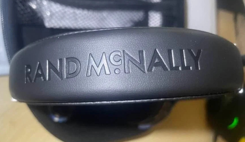 RAND MCNALLY CLEARDRYVE CD-100 BLUETOOTH HEADSET HEADPHONES STAR SPANGLED BANNER