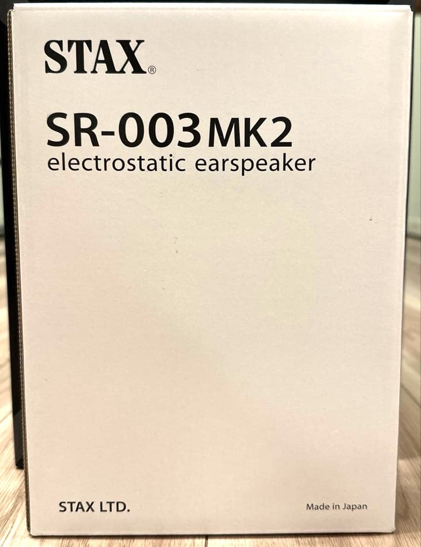 STAX SR-003MK2 Electrostatic In-Ear Headphones PRO Bias Canal Type