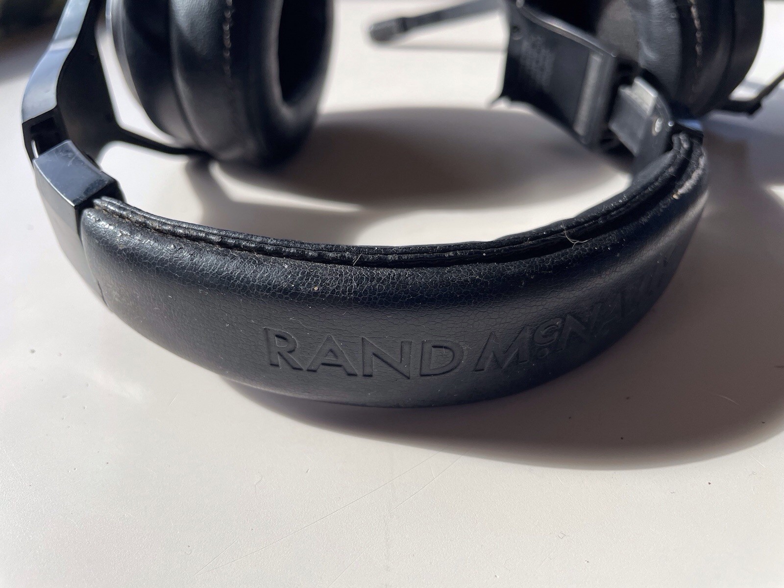 Rand McNally ClearDryve CD220 Wireless NC Headphones-Damage, WORKS FINE-SEE PICS