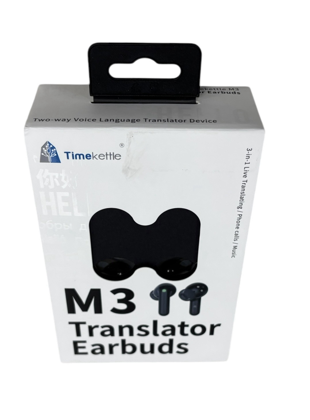 TimeKettle M3 Translator Buds – 3 in 1 Live Translating