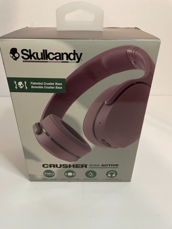 Skullcandy CRUSHER 540 ACTIVE SMOKE Wireless Headphones Bluetooth S6EVW-T013