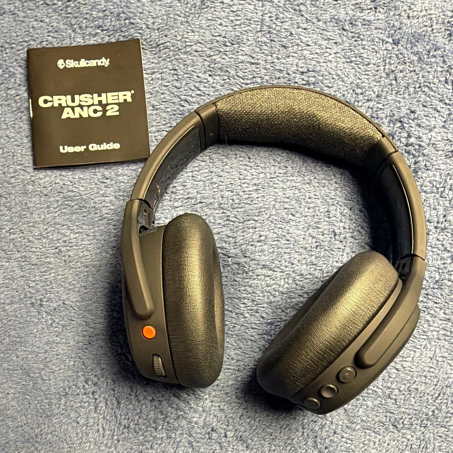 Skullcandy Crusher ANC 2 Wireless ANC Over-Ear Headphones with Black Bag