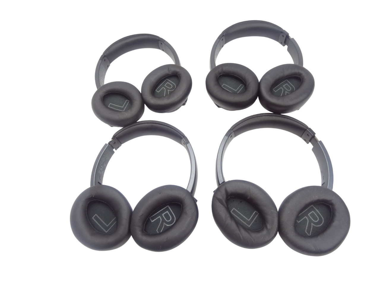 Lot of 4 Soundcore by Anker Life Q20 Hybrid Wireless Headphones – Free shipping