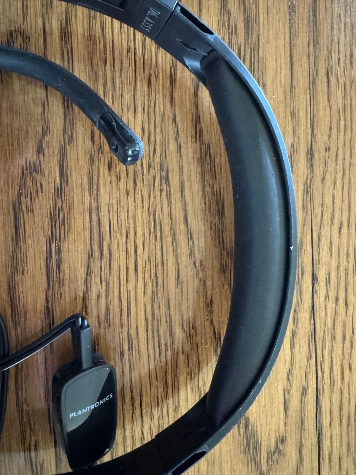 Plantronics Audio [A355 Headset Headphones with Microphone Mic Black -SHIPS FREE
