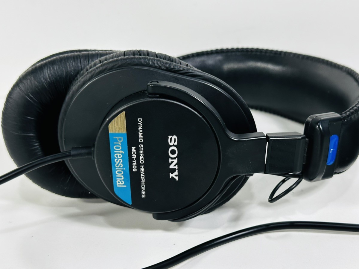 Sony MDR-7506 Closed-Back Professional Headphones (P03066230)