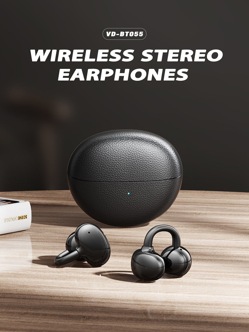 300mAh BT 6.0 Type-C Clear sound long battery life wireless earbuds True…