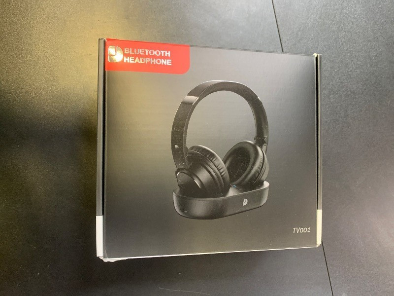 Dytole Wireless Headphones for TV, for Seniors, Versatile Charging Dock with Tr