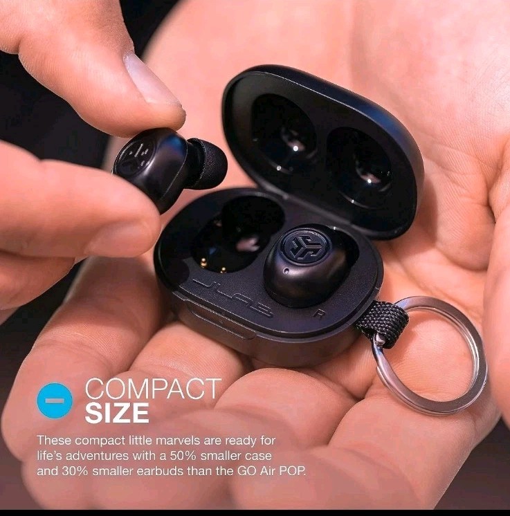 JLab JBuds Mini Bluetooth Earbuds, Smallest Earbuds, Low Profile, In-Ear