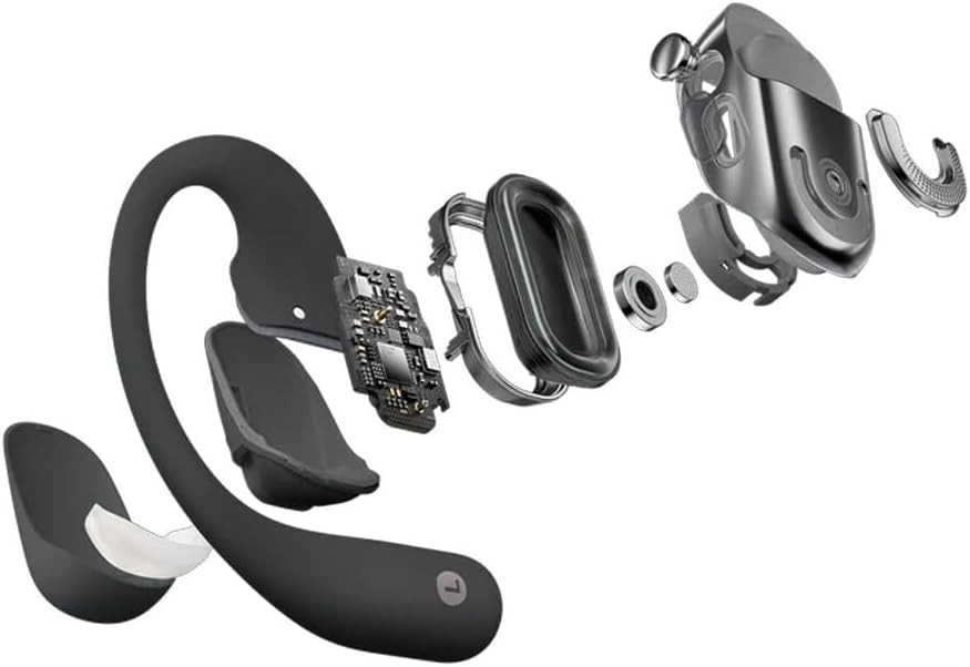 SHOKZ OpenFit 2 Wireless Bluetooth Earbuds – Black (T920)™