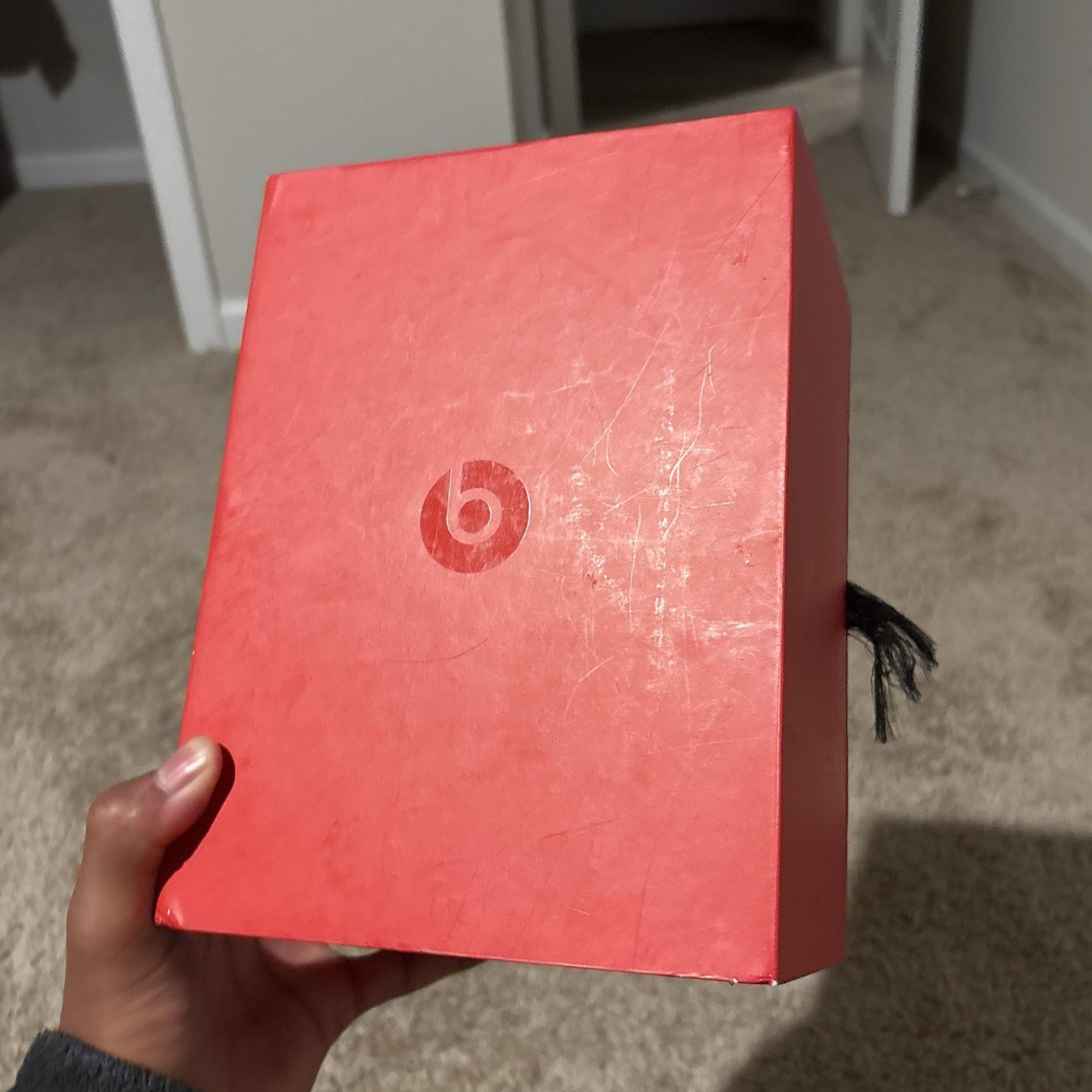Beats by Dr. Dre Mixr Red On-Ear Wired 3.5mm Headphones On-Cable Mic 810-00034