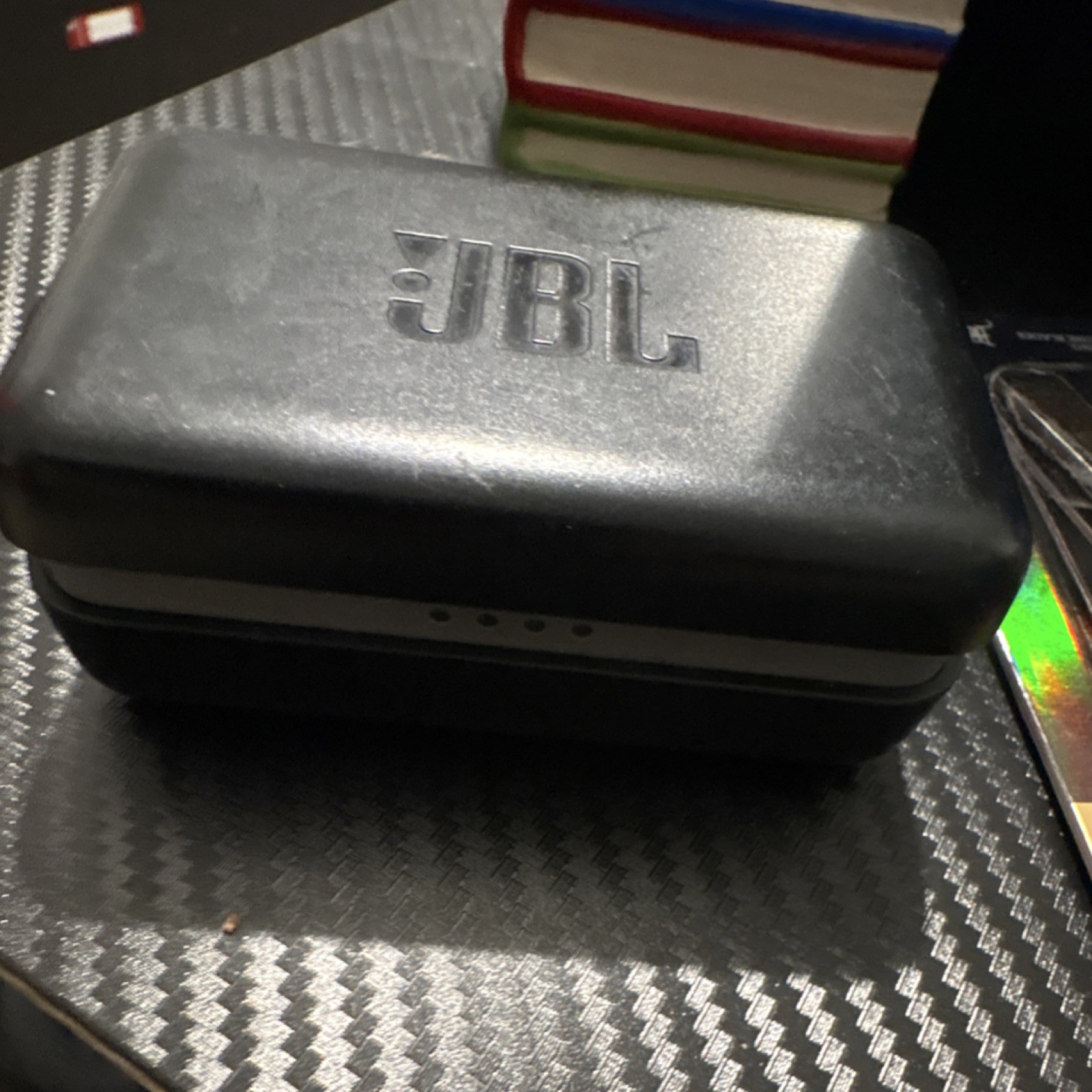 JBL Wireless Bluetooth In-Ear Earbuds Double Black with Charging Case