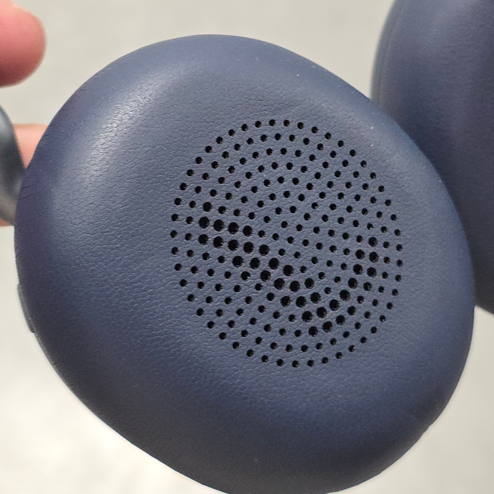 Jabra Elite 45h Headphones Navy Blue with Charger and Replaced Pads Bluetooth