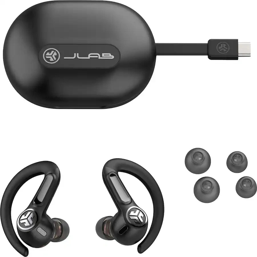 JLab Epic Air Sport ANC 3 Active Noise Canceling Wireless Bluetooth Earbuds