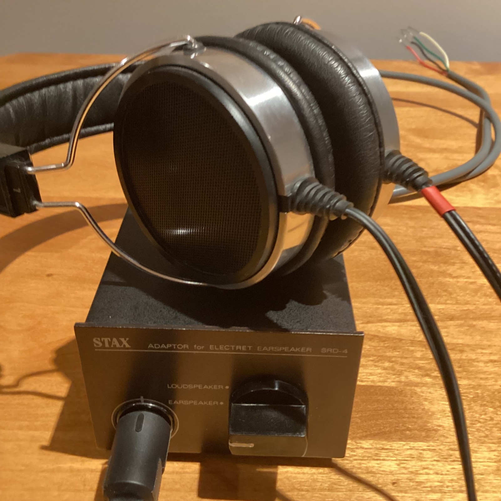 Stax SRD-4 Electret Earspeaker Headphones Electrostatic Adaptor Driver Amplifier