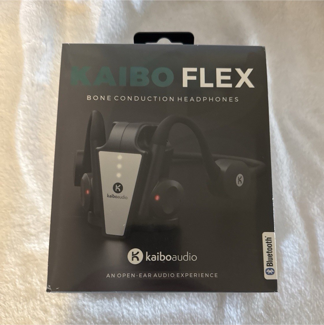 Kaibo Audio Kaibo Flex Bone Conduction Bluetooth Ear-Hook Headphones Black