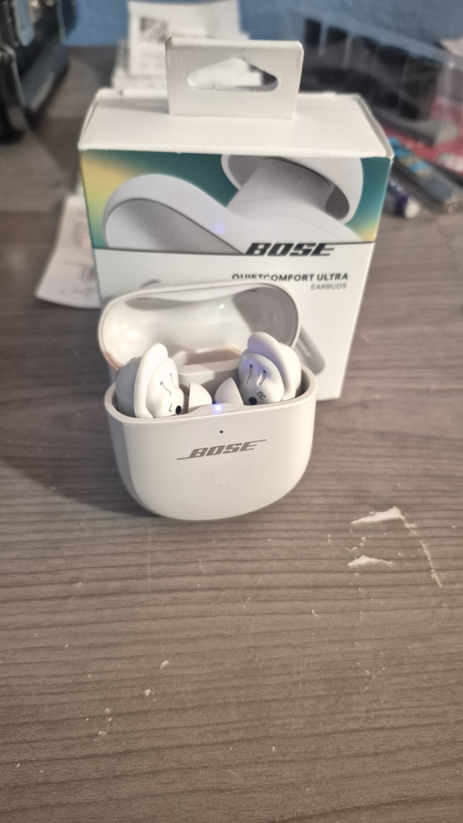 Bose QuietComfort Ultra Earbuds Noise Cancelling Wireless Bluetooth USB-C White
