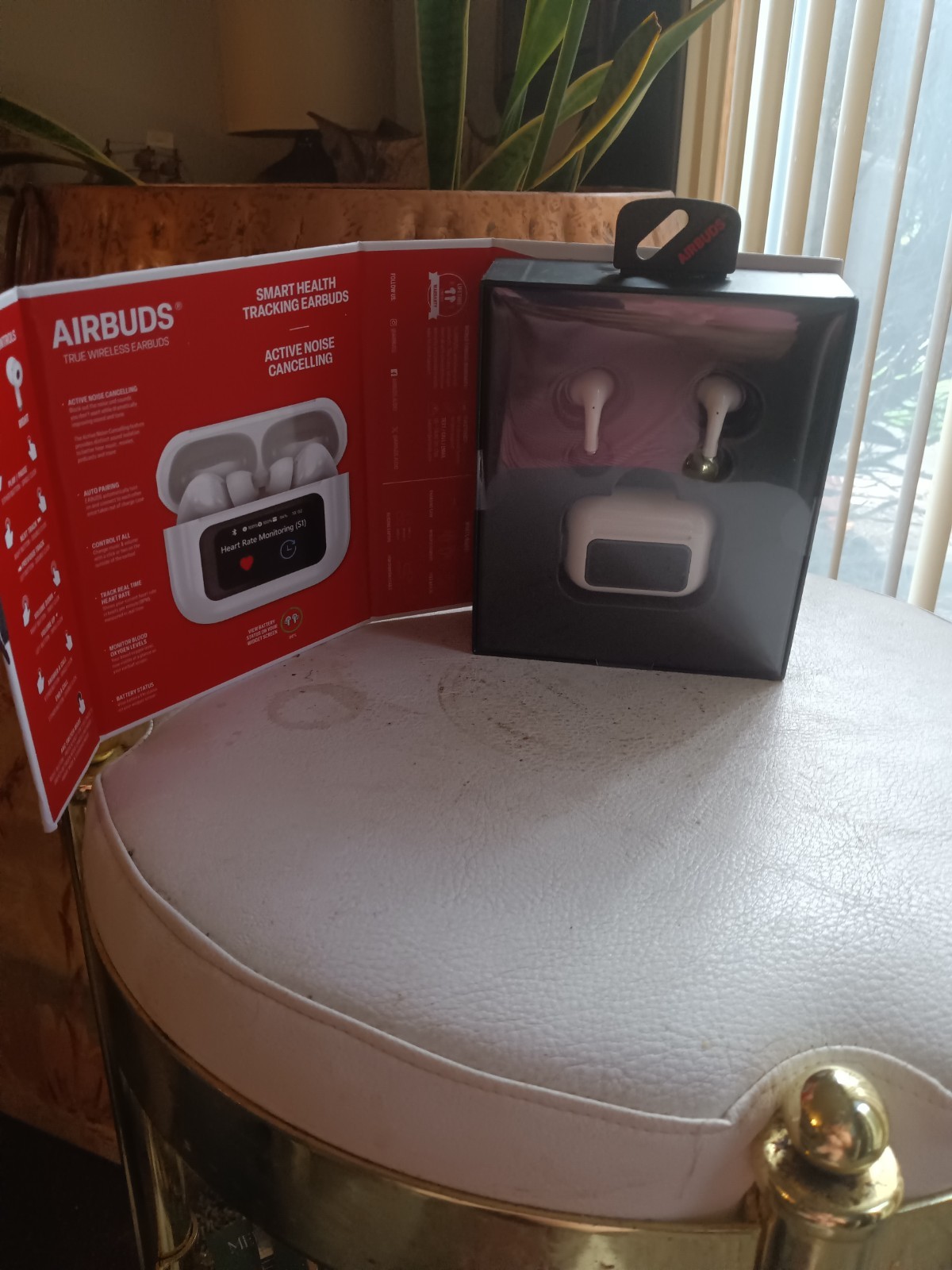 airbuds. smart health tracking earbuds