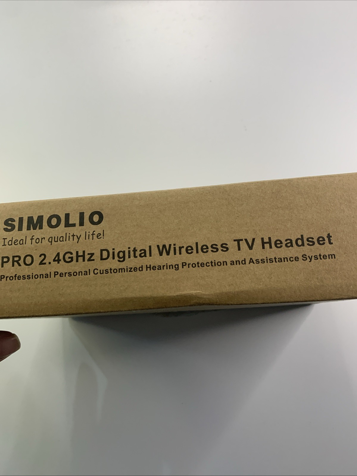 SIMOLIO SM-824D2 Dual Digital Wireless TV Headset Hearing Assistance