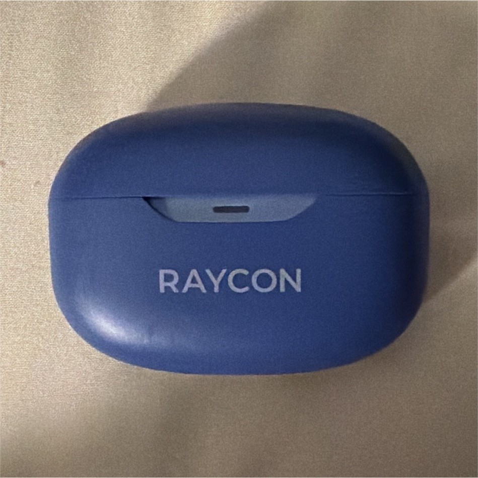 Raycon Everyday In-Ear Earbuds Blue Double Wireless Bluetooth w/ Charging Case