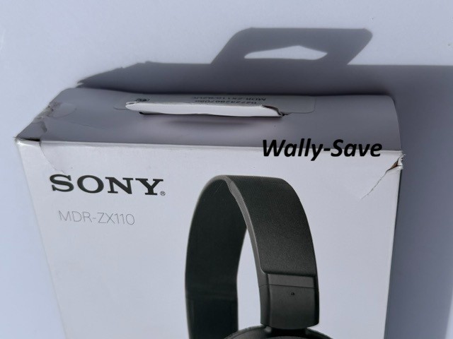 Sony MDR-ZX110 Headphones Stereo Extra Bass Monitor Over-Head Headphone Wired