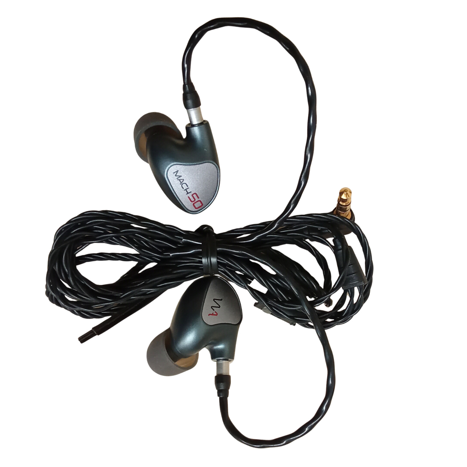 Westone Audio MACH 50 Universal IEM 3-way, 5-Driver IEMs, Gray, Black