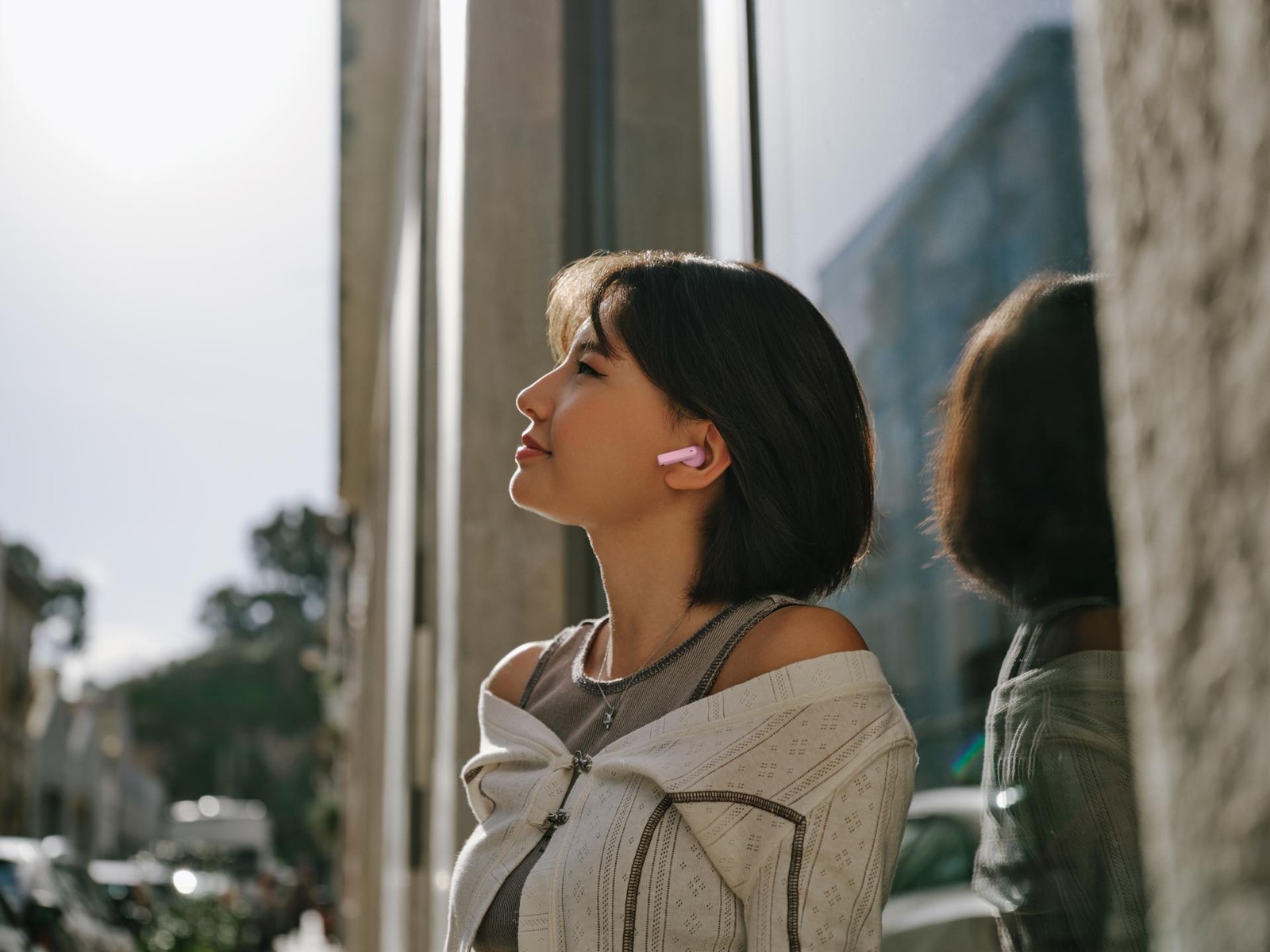 Sennheiser ACCENTUM Open Wireless Earbuds – Blush Pink