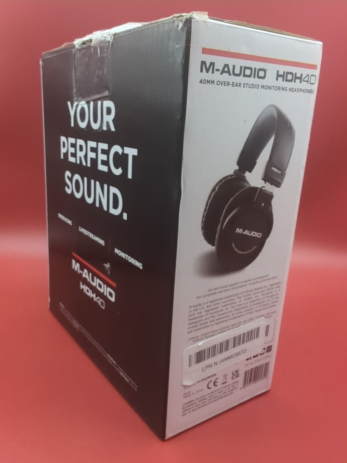M-Audio HDH40 – Over Ear Studio Monitoring Headphones