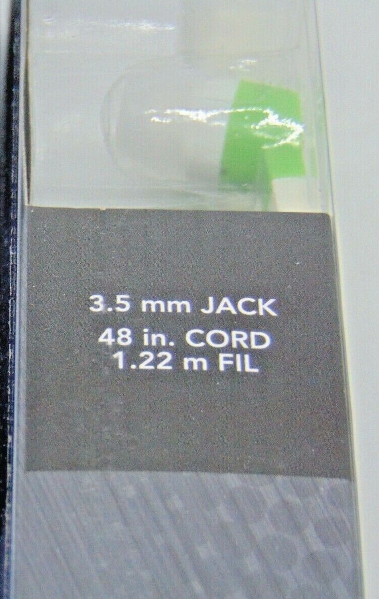 E-Circuit Tangle Free Earphones (3.5mm Jack) 48″ Flat Cord. Free Shipping.