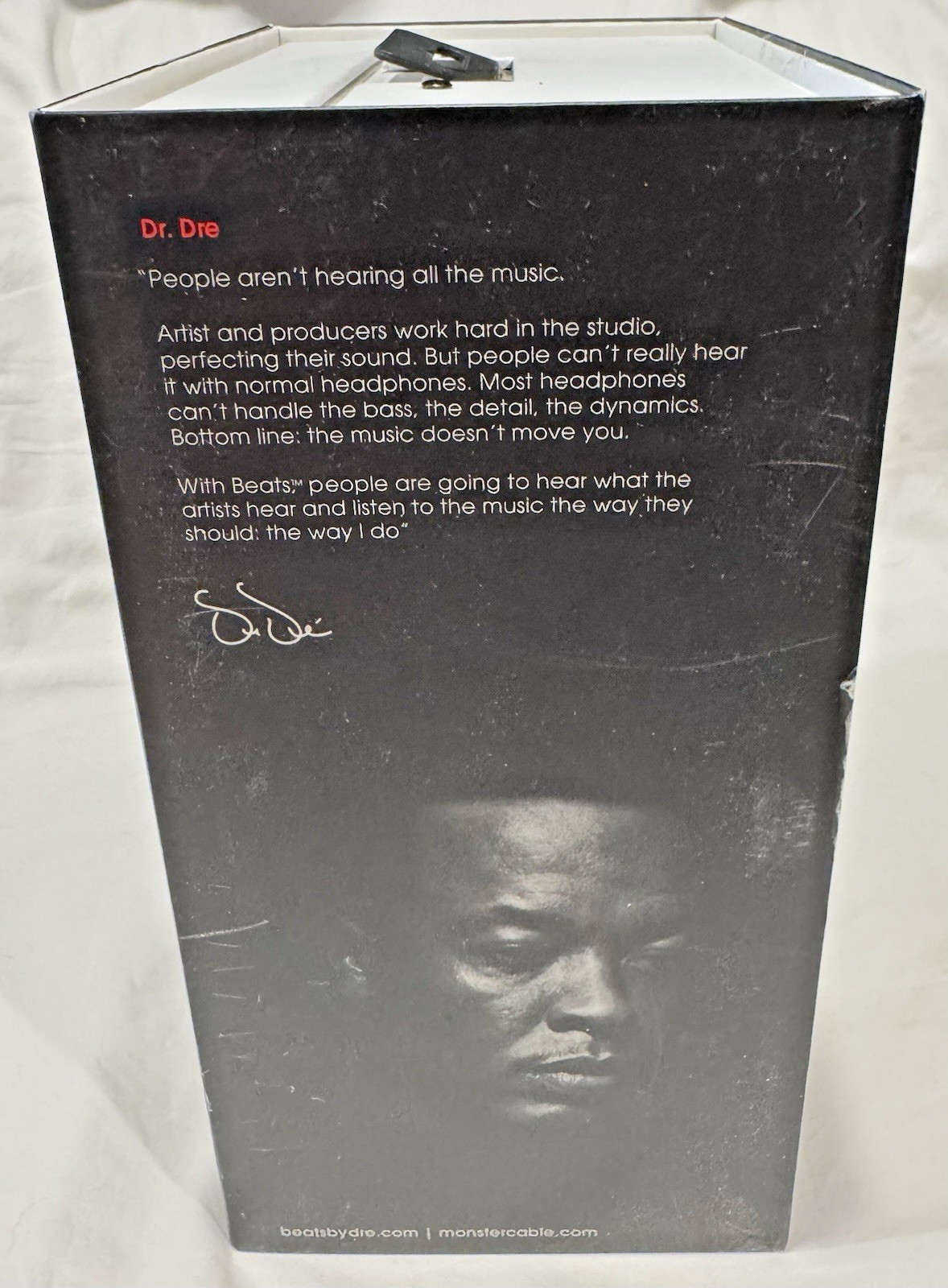 Beats by Dr. Dre Studio Monster Era White Over-Ear 3.5mm Hi-Def Iso Headphones