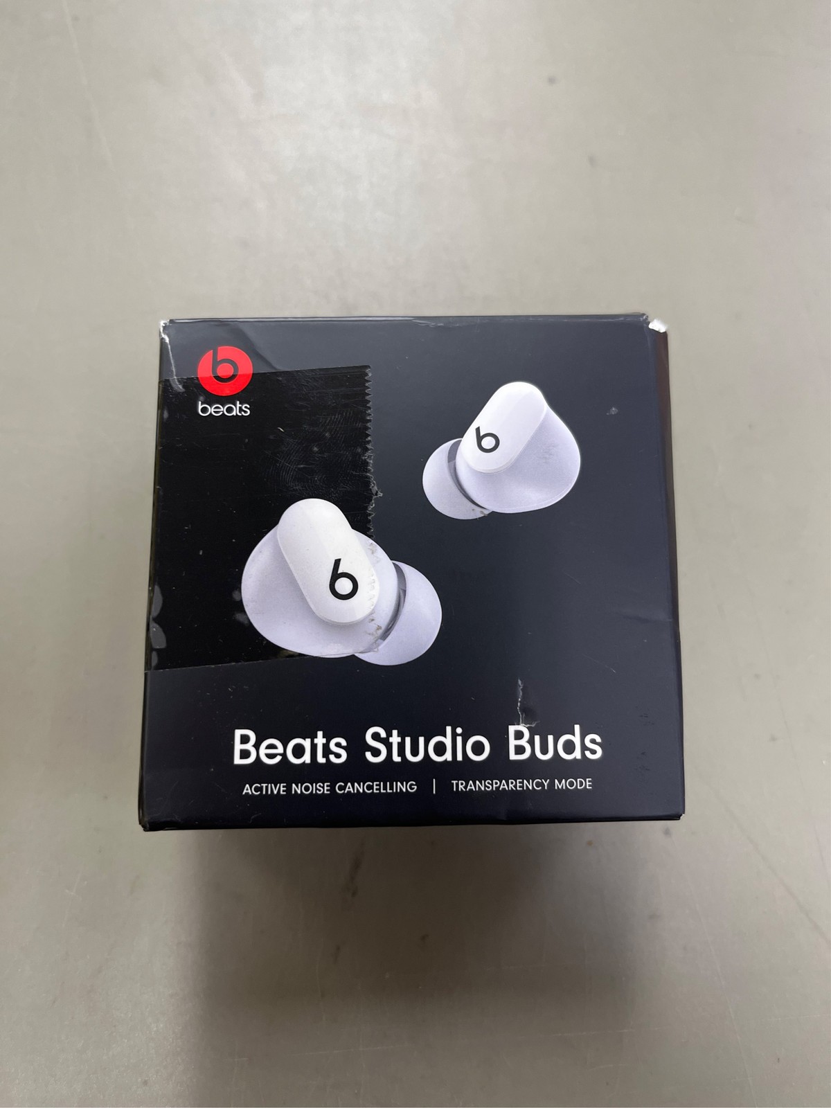 Beats by Dr. Dre ANC Bluetooth Water-Resistant Earbud Headphones Type, White