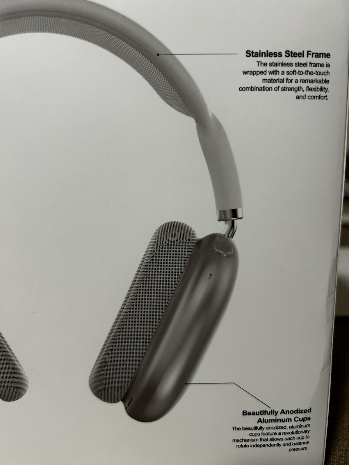 P-Max300 COOL.Art Wireless Bluetooth Headphones Touchscreen Display