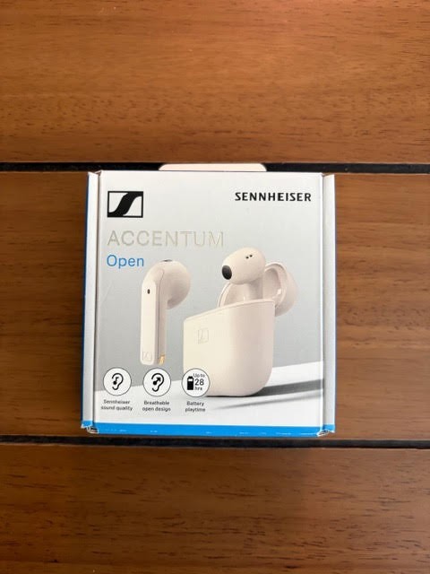 Sennheiser ACCENTUM Open Wireless Earbuds – Cream (OpenBox)