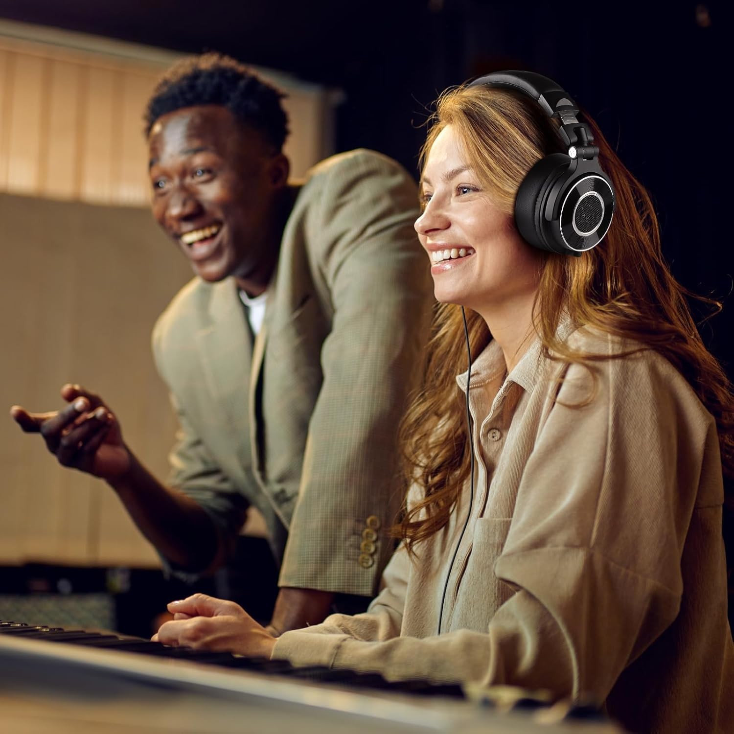Noise-Isolating Professional Headphones for Recording, Mixing & Mastering