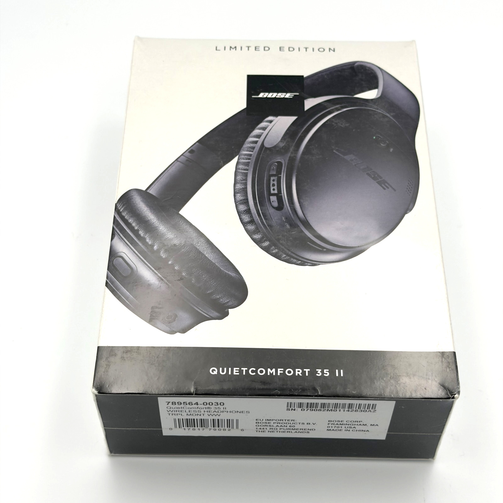 Bose QuietComfort 35 II Wireless Noise Cancelling Headphones Triple Midnight NEW