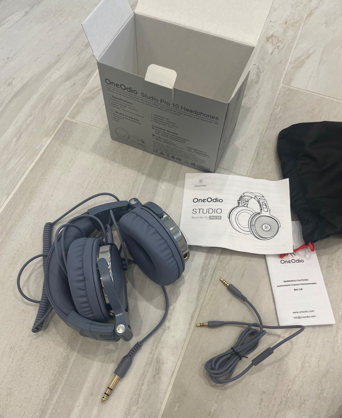 OneOdio Studio Pro 10 DJ Headphones Over Ear Wired Hi-Res Audio