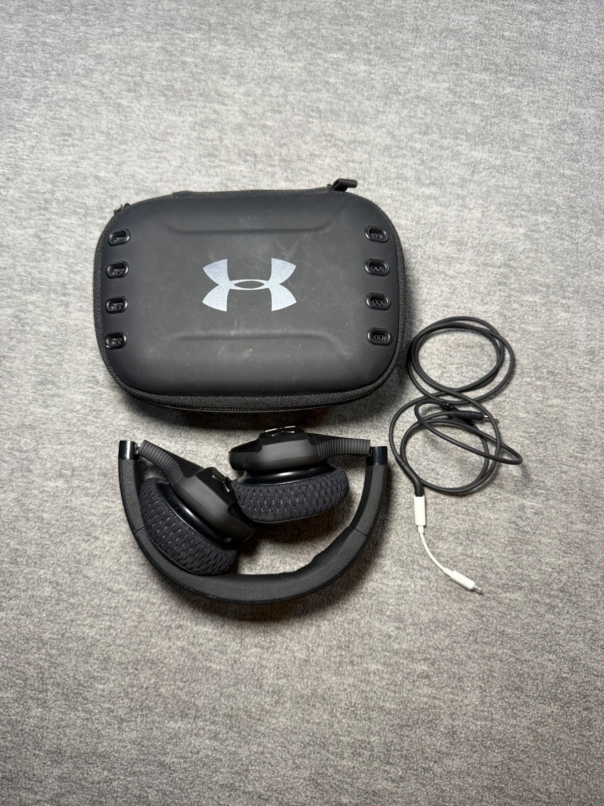 JBL Under Armour Sport Wireless Bluetooth On-Ear Headphones Black w/ Case Tested