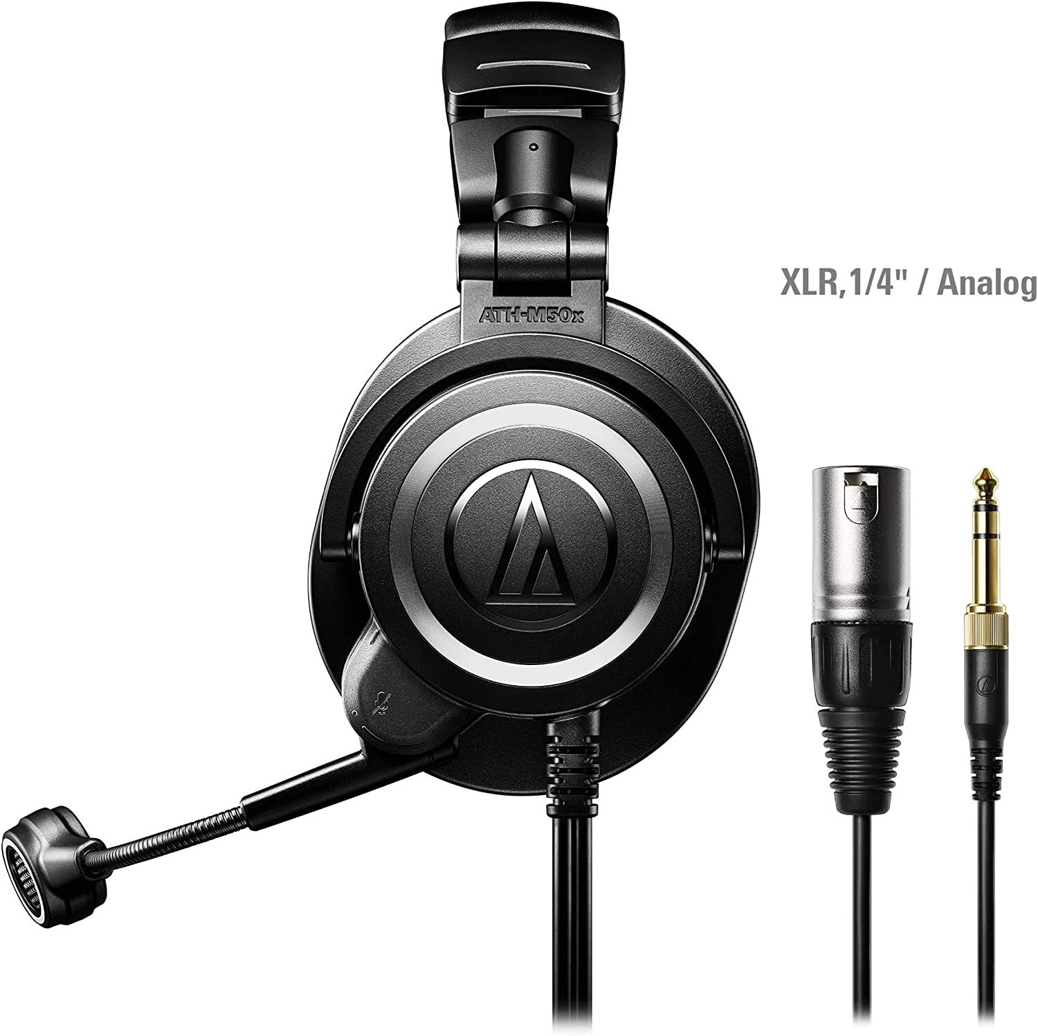 Audio-Technica StreamSet XLR/Analog Streaming Headset – Black