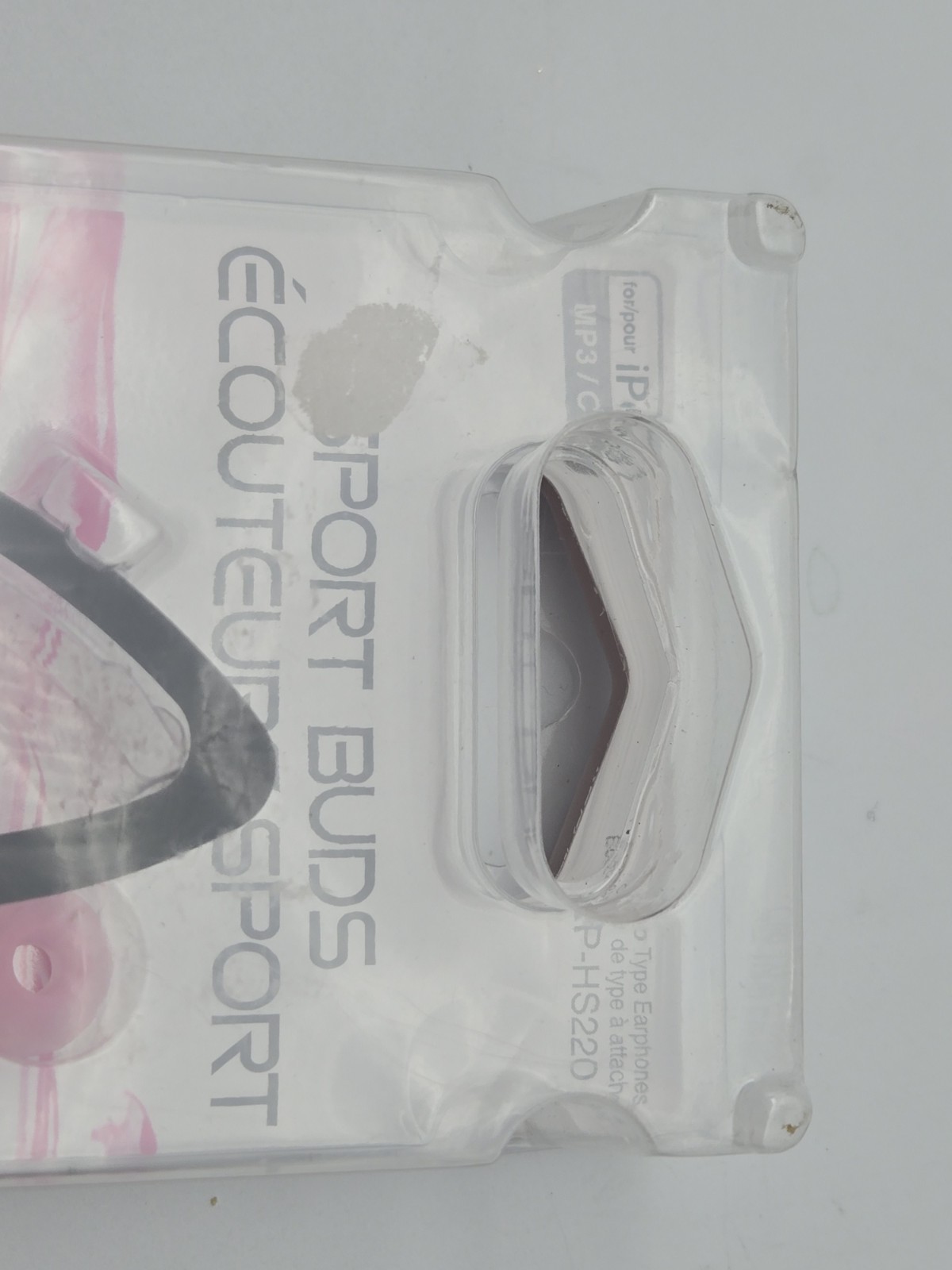 Panasonic RP-HS220 EarBuds Pink – Sport Buds Corded – New Factory Sealed – NOS