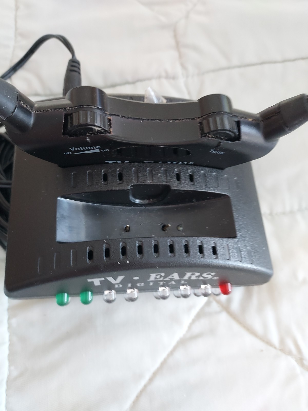 TV Ears LOT of 2 with charger and power supply – Tips need to be replaced Tested