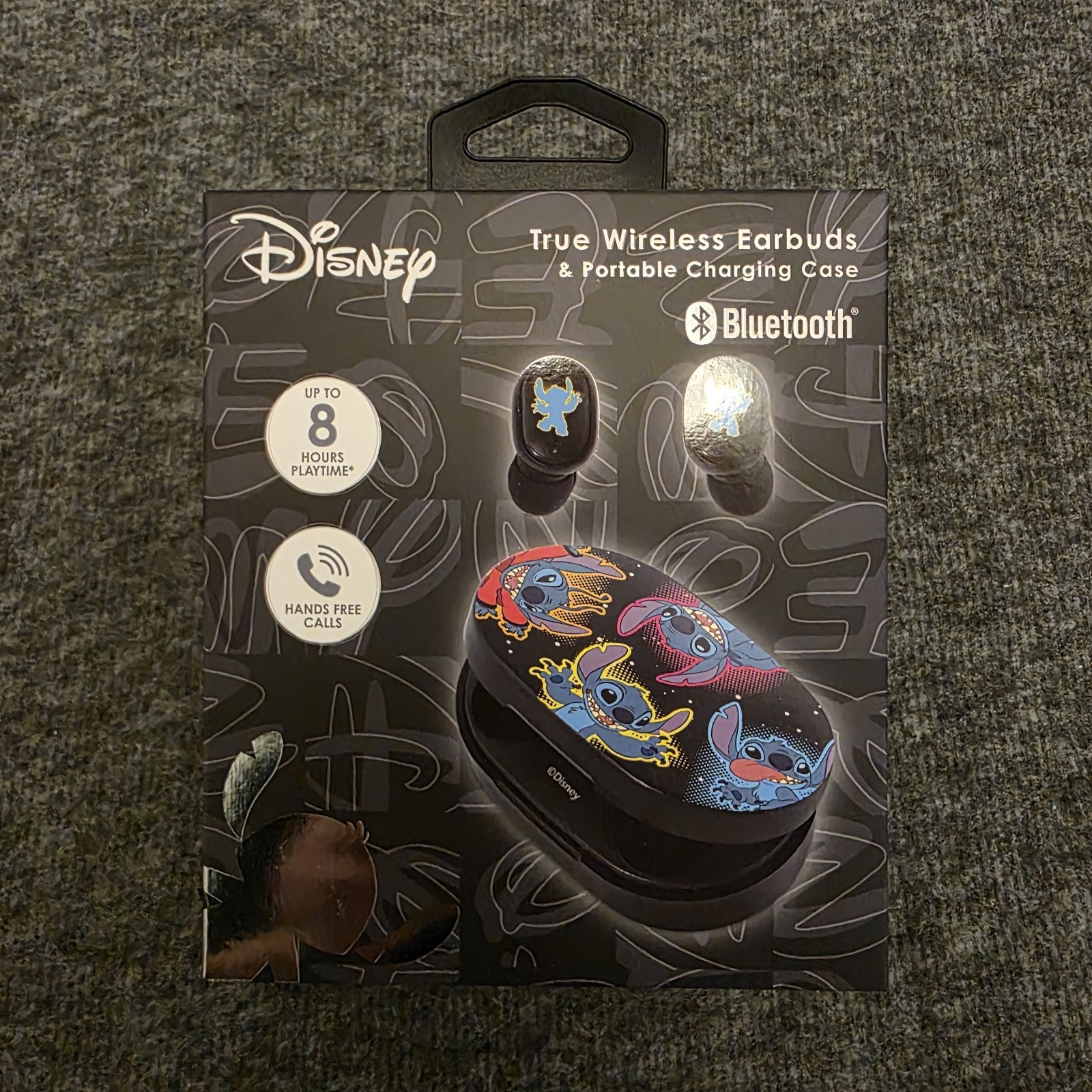 2025 iJoy | Disney STITCH Galactic True Wireless Earbuds & Charging Case