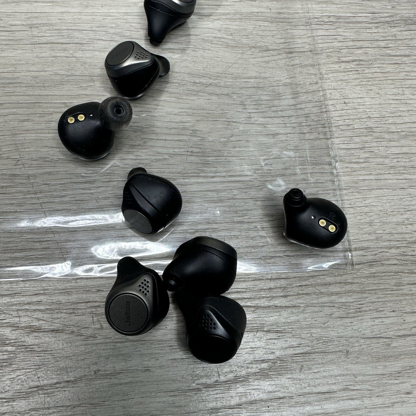 Lot of 4 Pairs + 6 Right Jabra Elite Active/ Elite 75t Wireless Earbuds Untested