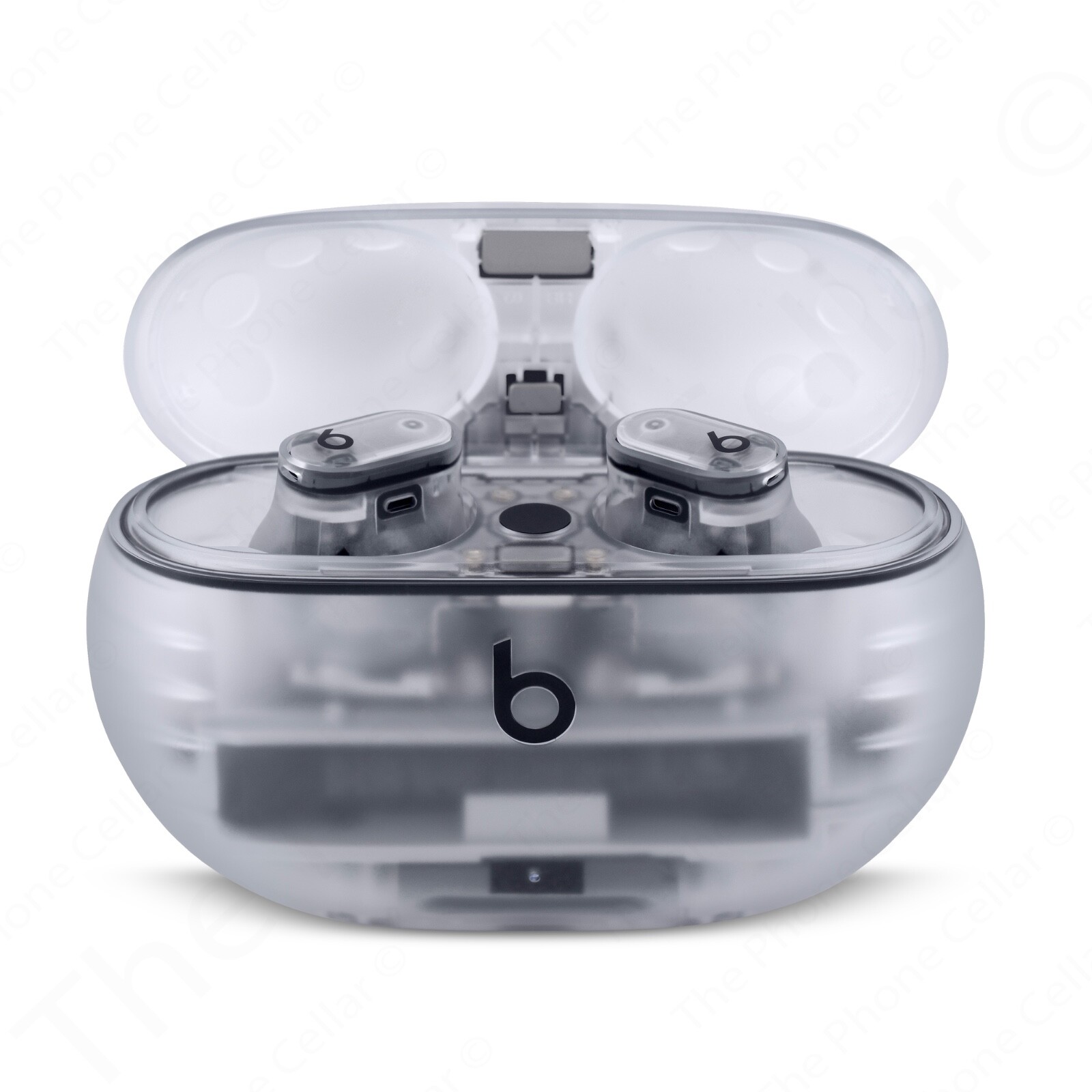 Beats – Studio Buds + True Wireless Noise Cancelling Earbuds – Transparent Clear