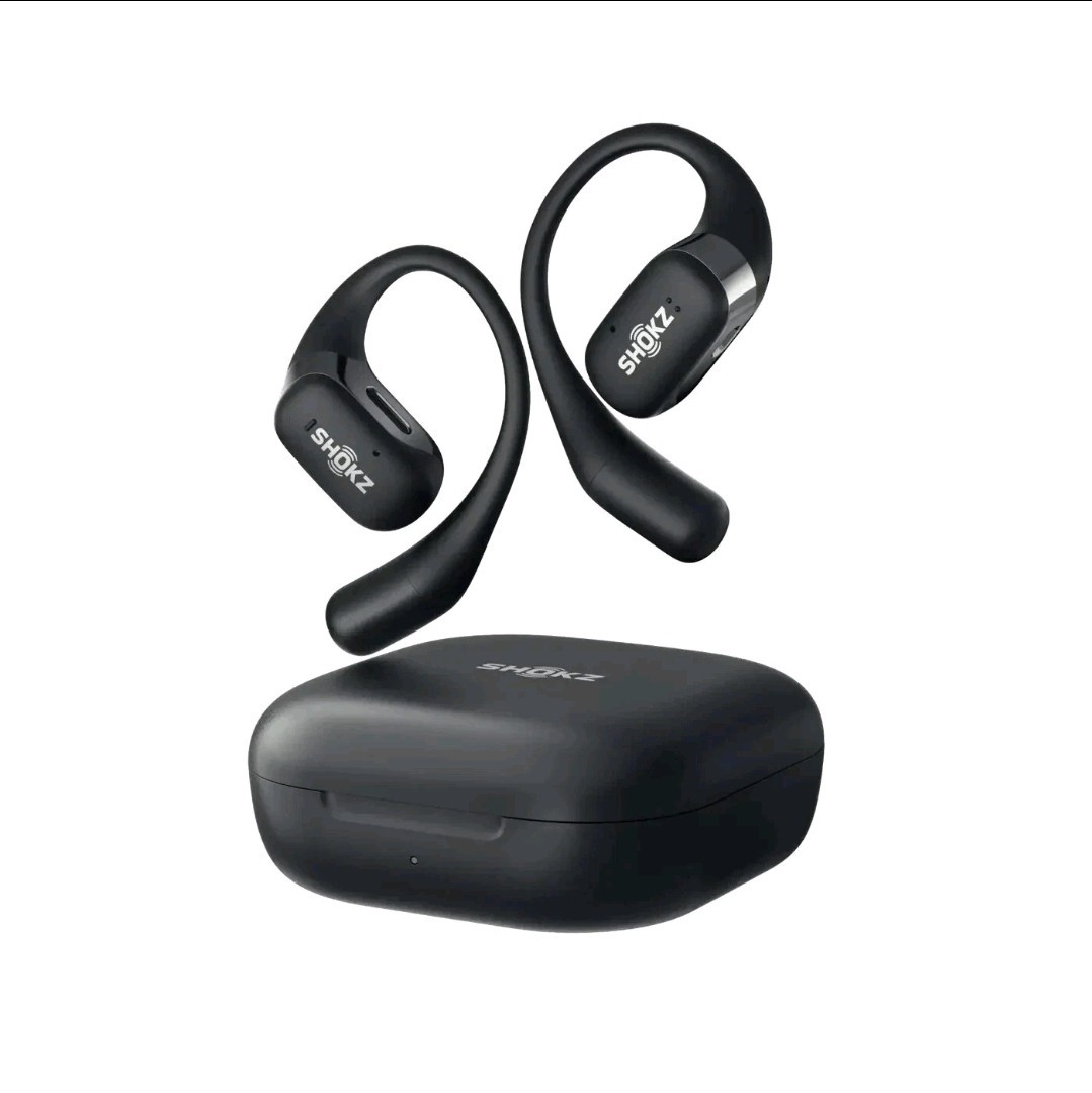 SHOKZ OPENFIT True Wireless Earbuds Open-Ear Bluetooth (T910-ST-BK-US) Black